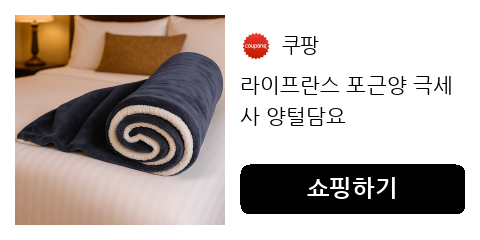 라이프란스 포근양 극세사 양털담요