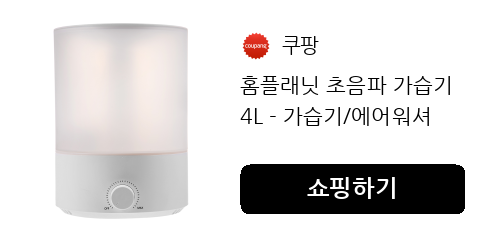 홈플래닛 초음파 가습기 4L - 가습기/에어워셔