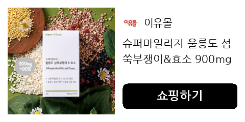 슈퍼마일리지 울릉도 섬쑥부쟁이&효소 900mgX90정
